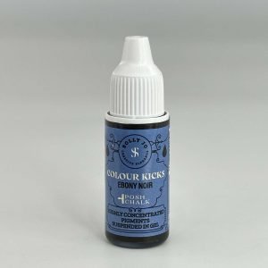 Posh Chalk Colour Kicks 25ml - Ebony Noir (PCCK010)